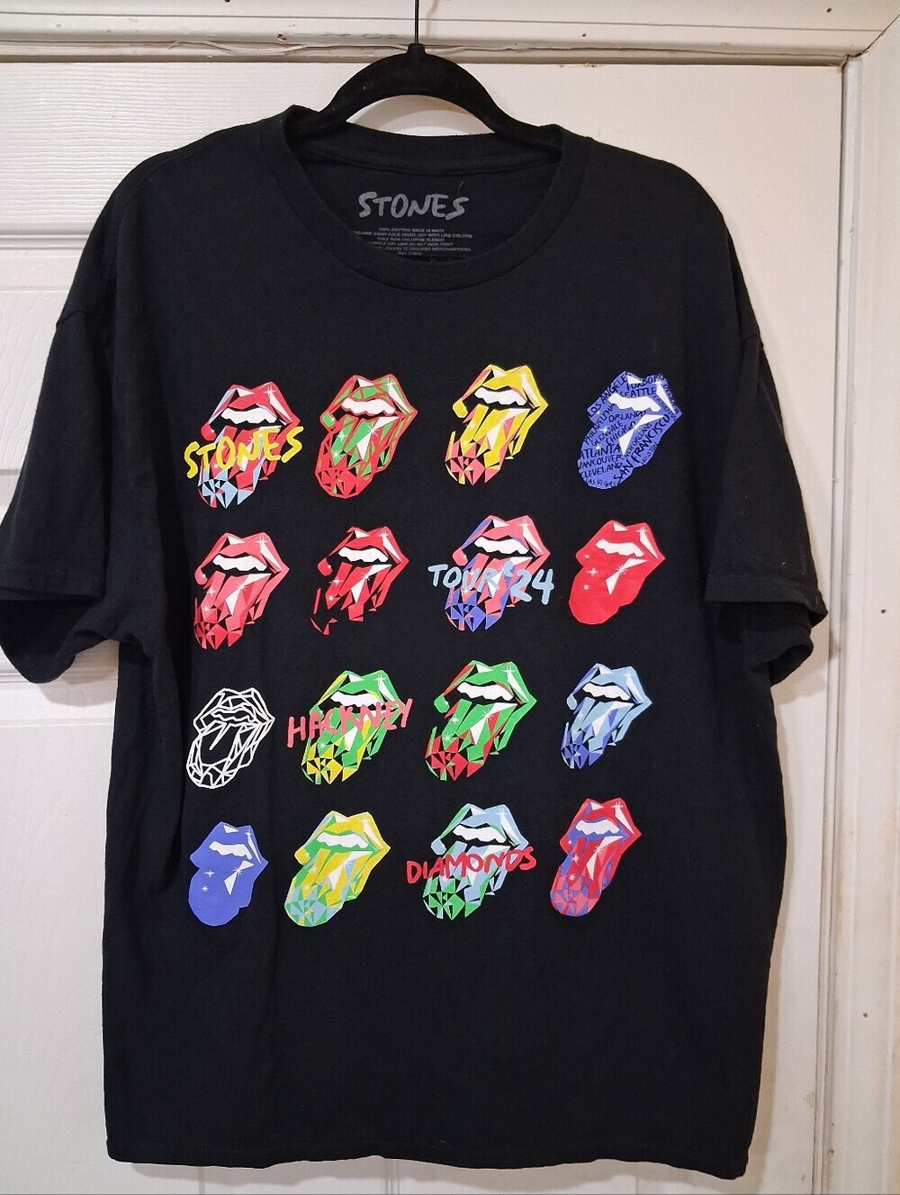 The Rolling Stones Hackney Diamonds Tour Shirt - 2024